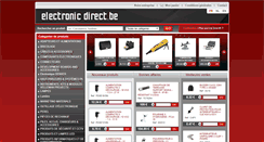 Desktop Screenshot of electronic-direct.be