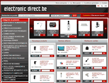 Tablet Screenshot of electronic-direct.be